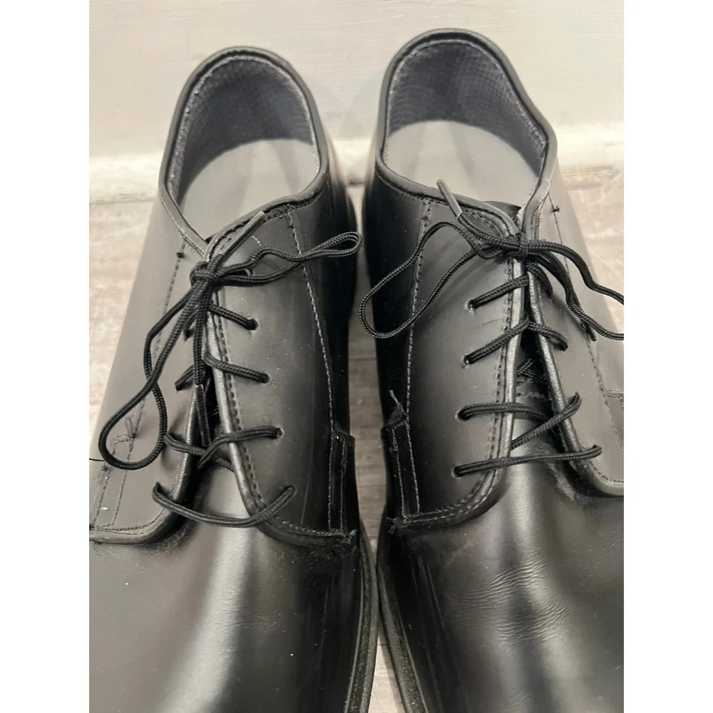 ALTAMA Military Dress Oxfords Black Leather Shoes 11.5D E00941A SPE1C1-15-D-1067